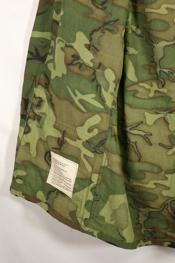 Circa 1966-67 Deadstock S-L Non Ripstop Early Print ERDL Fatigue Jacket