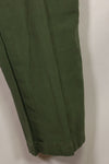 1967 Contract 3rd Model Non Ripstop Jungle Fatigue Pants, L-S, Repaired, Used, B
