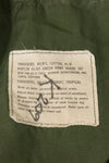 1967 Contract 3rd Model Non Ripstop Jungle Fatigue Pants, L-S, Repaired, Used, B