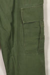 1967 Contract 3rd Model Non Ripstop Jungle Fatigue Pants, L-S, Repaired, Used, B