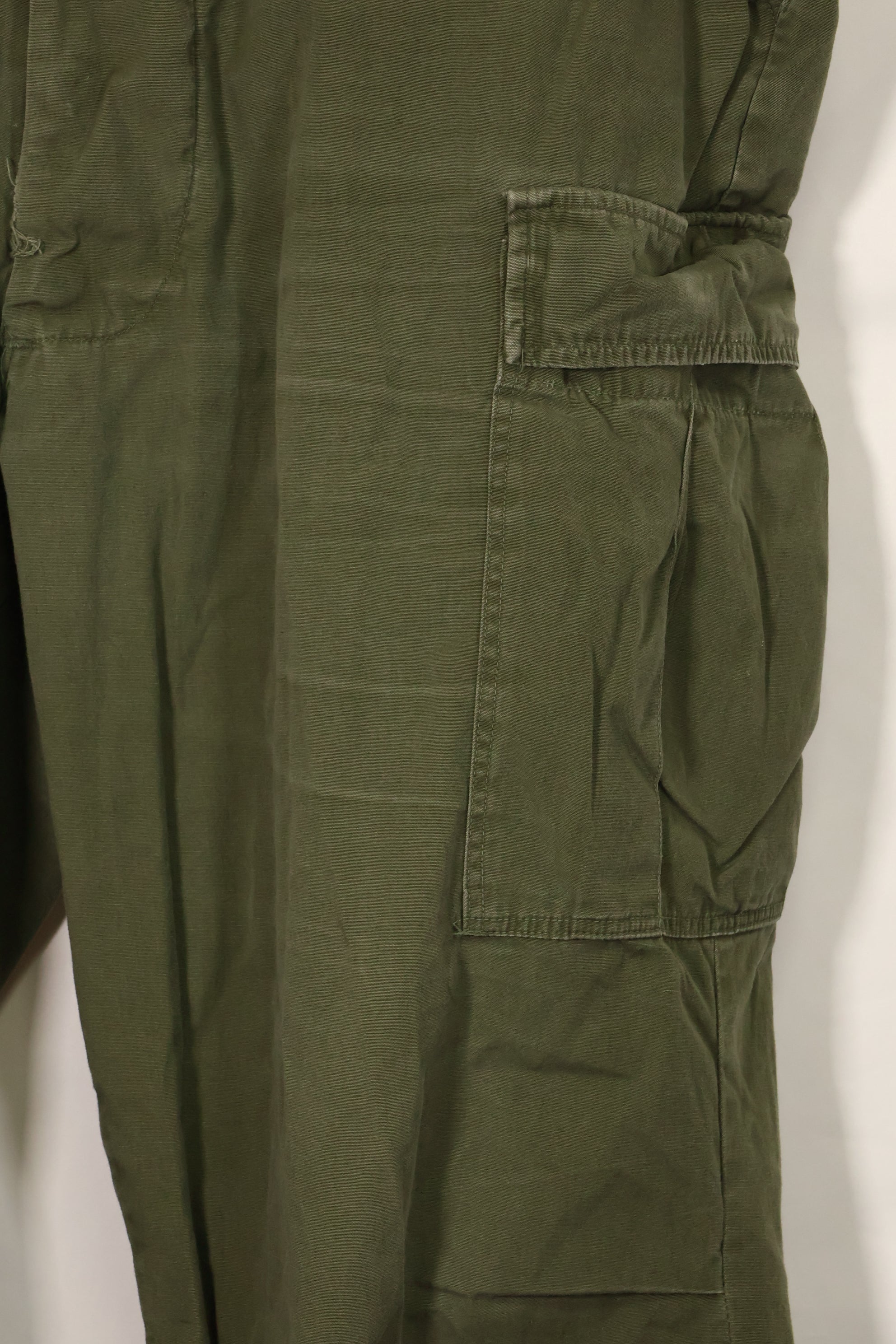 1967 Contract 3rd Model Non Ripstop Jungle Fatigue Pants Size Tag Unreadable Used