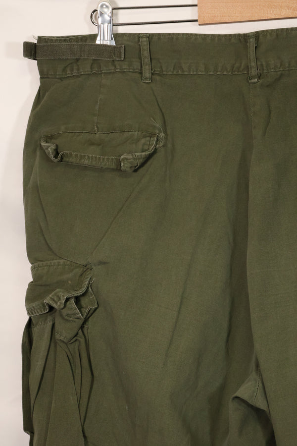 1967 Contract 3rd Model Non Ripstop Jungle Fatigue Pants Size Tag Unreadable Used