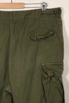 1967 Contract 3rd Model Non Ripstop Jungle Fatigue Pants Size Tag Unreadable Used