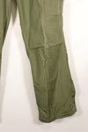 Estimated circa 1967 | S-L | 3rd Model Non-Ripstop Jungle Fatigue Pants | Faded | Used