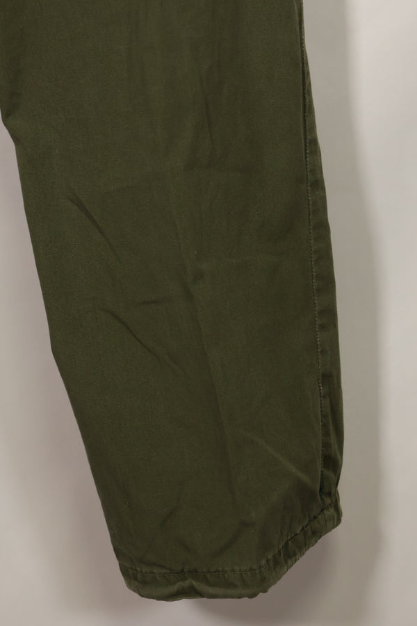 1967 Contract 3rd Model Non Ripstop Jungle Fatigue Pants Size Tag Unreadable Used