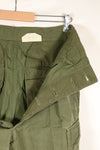 Estimated circa 1967 | S-L | 3rd Model Non-Ripstop Jungle Fatigue Pants | Faded | Used