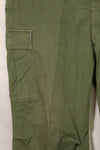 1967 Contract 3rd Model Non Ripstop Jungle Fatigue Pants X-L-R Used B