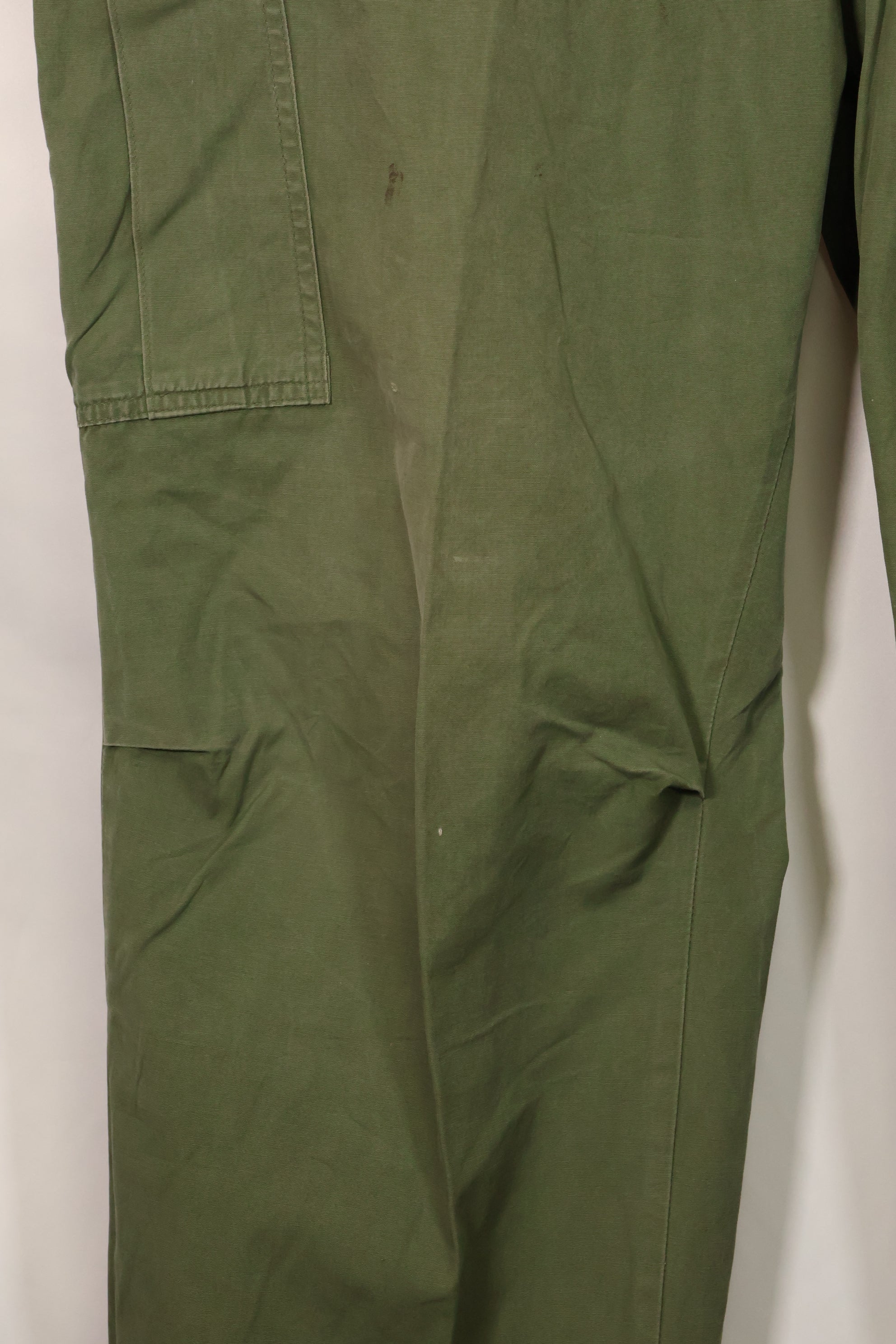 1967 Contract 3rd Model Non Ripstop Jungle Fatigue Pants X-L-R Used B