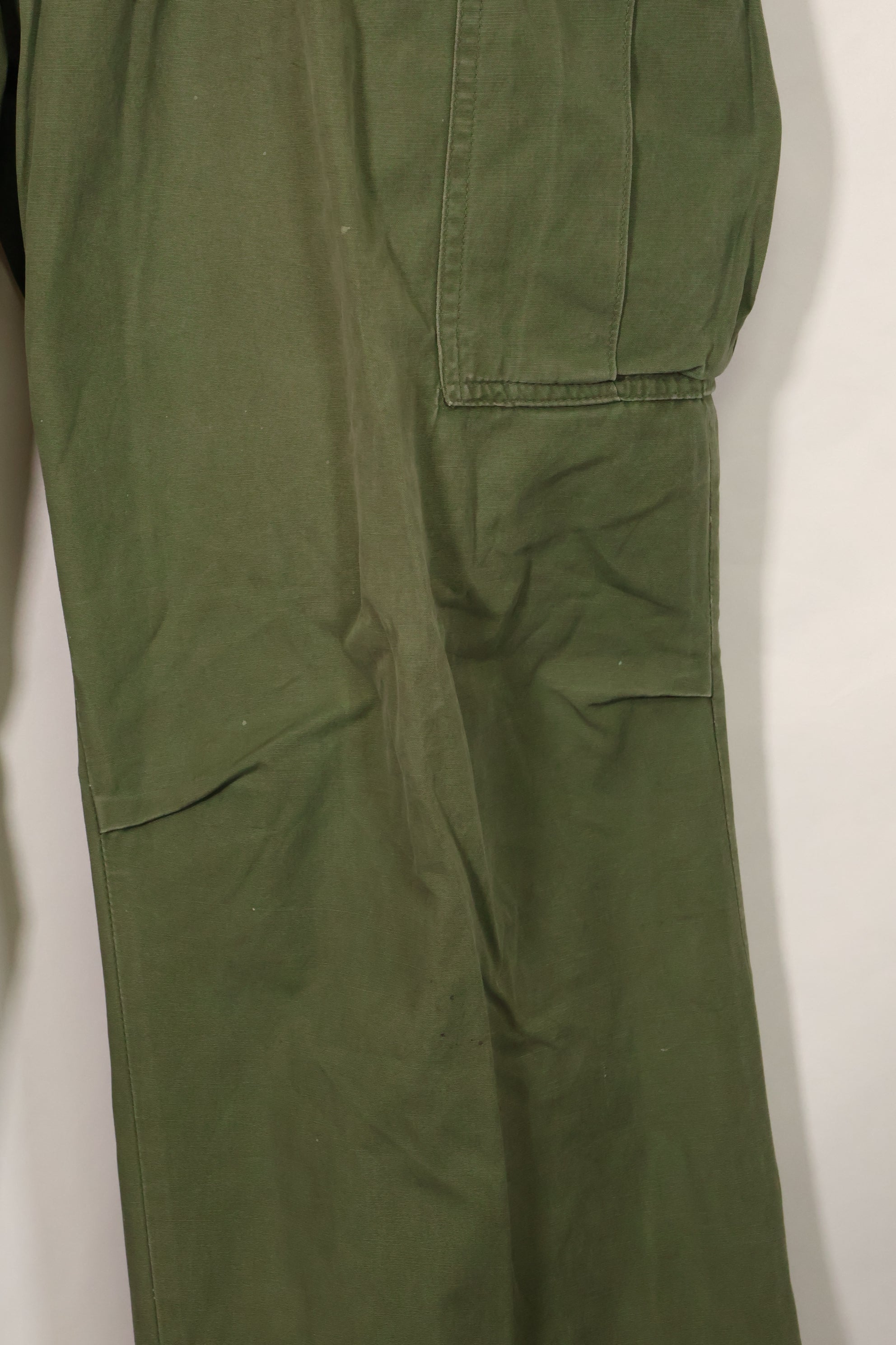 1967 Contract 3rd Model Non Ripstop Jungle Fatigue Pants X-L-R Used B