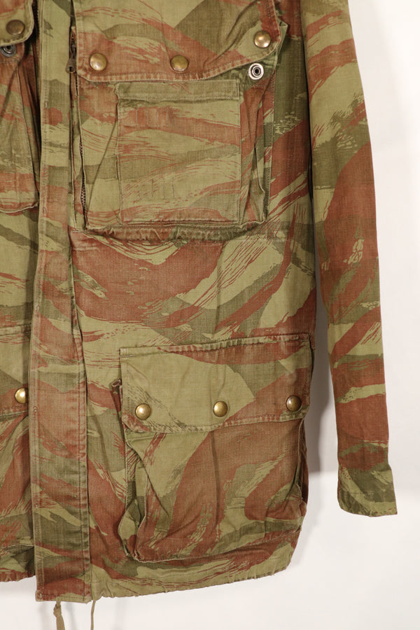 Real 1950's French Army Lizard Camouflage TAP 47/56 Airborne Jacket