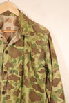 Early 1940s, Estimated Size 42, U.S. Marine Corps, Frogskin Camouflage, P-44 Jacket, Used