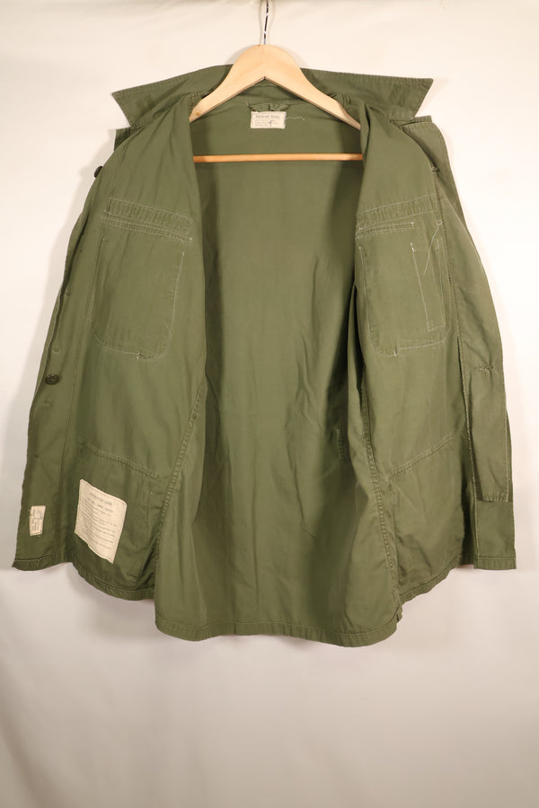 1963 Contract, S-R, U.S. Air Force, Officer, 1st Model Jungle Fatigue Jacket, Modified, Used