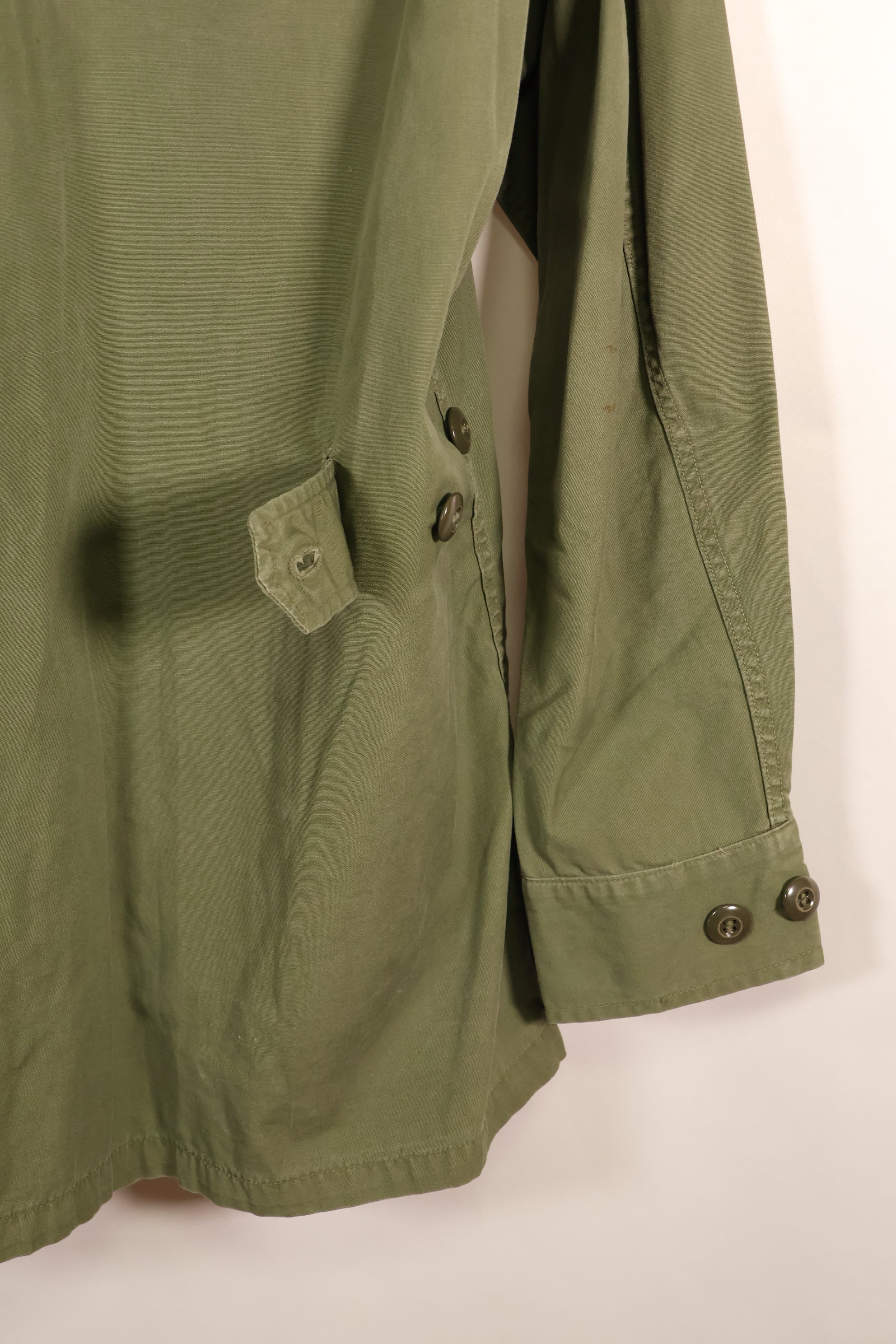 1963 Contract, S-R, U.S. Air Force, Officer, 1st Model Jungle Fatigue Jacket, Modified, Used