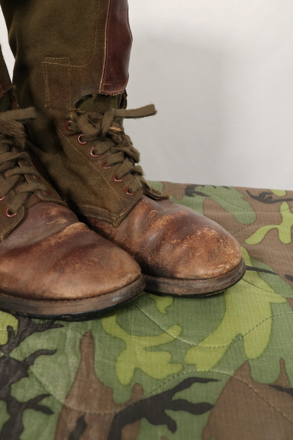 Real 1950s Tropical Boots, commonly known as Okinawan Boots, rare, used.