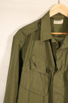 1963 Contract, M-R, USMC, 1st Model Jungle Fatigue Jacket, Almost Unused, Used