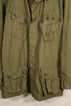 1963 Contract, M-R, USMC, 1st Model Jungle Fatigue Jacket, Almost Unused, Used