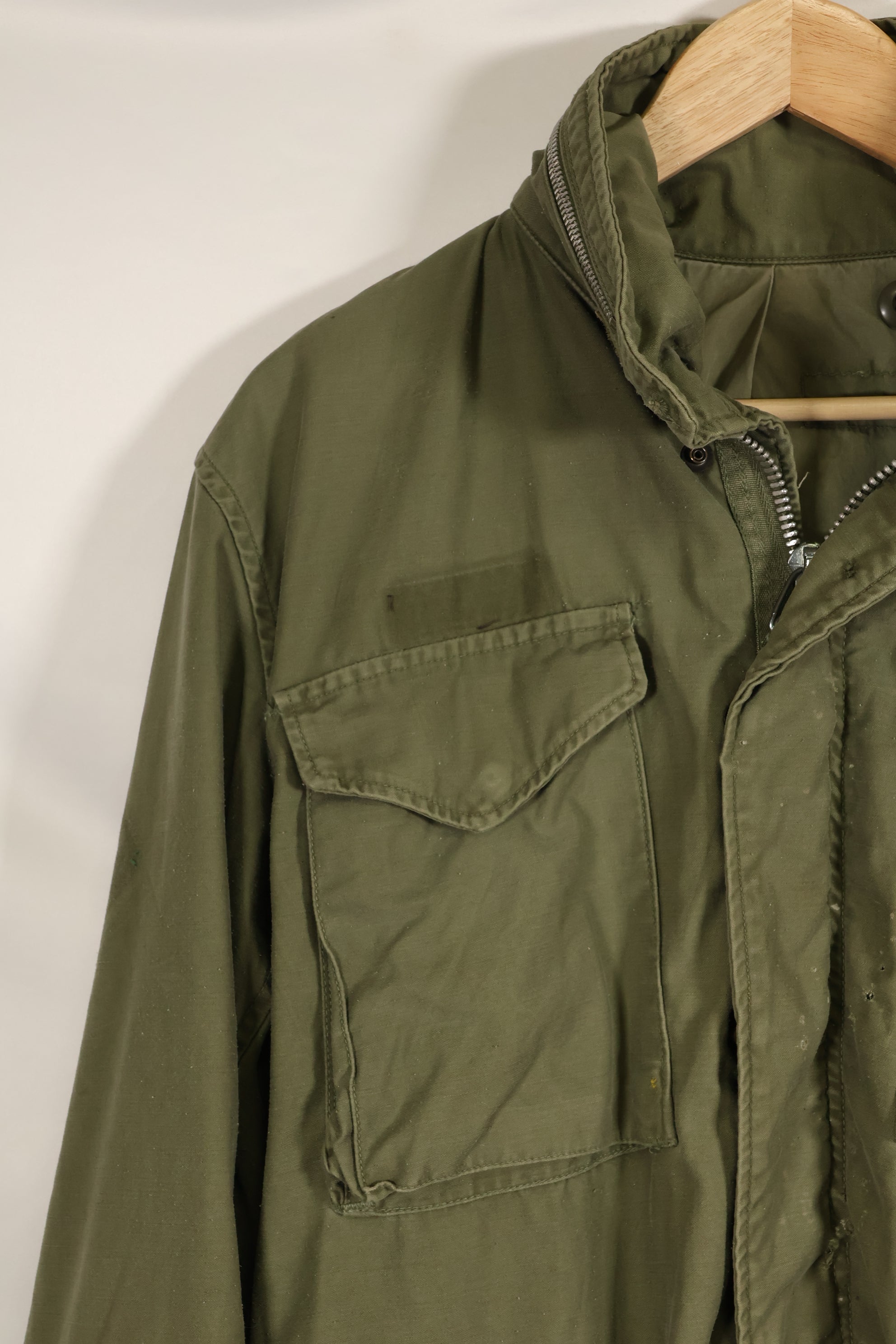 Actual 1st Model M65 Field Jacket, size tag missing, used