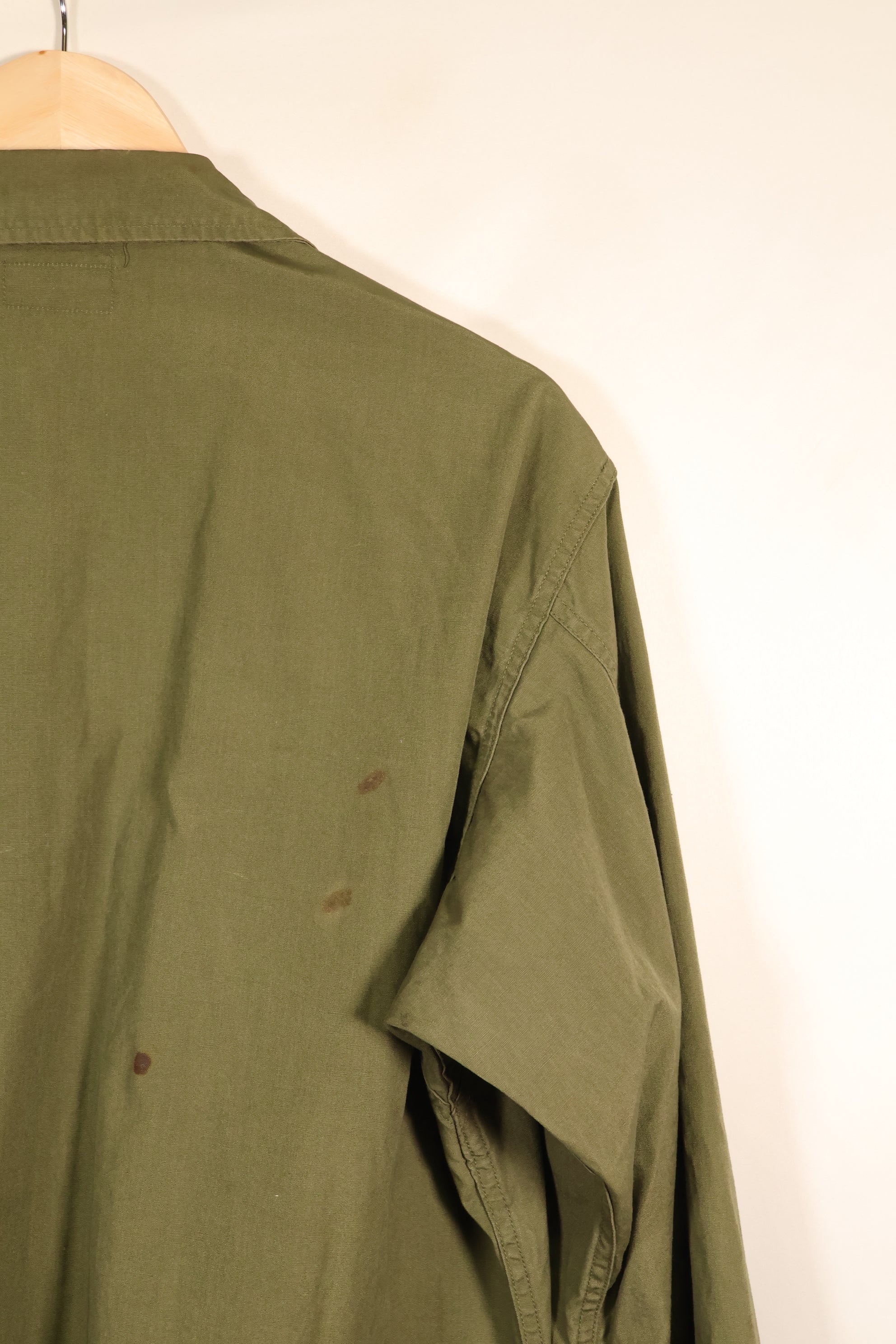 1963 Contract, M-R, USMC, 1st Model Jungle Fatigue Jacket, Almost Unused, Used