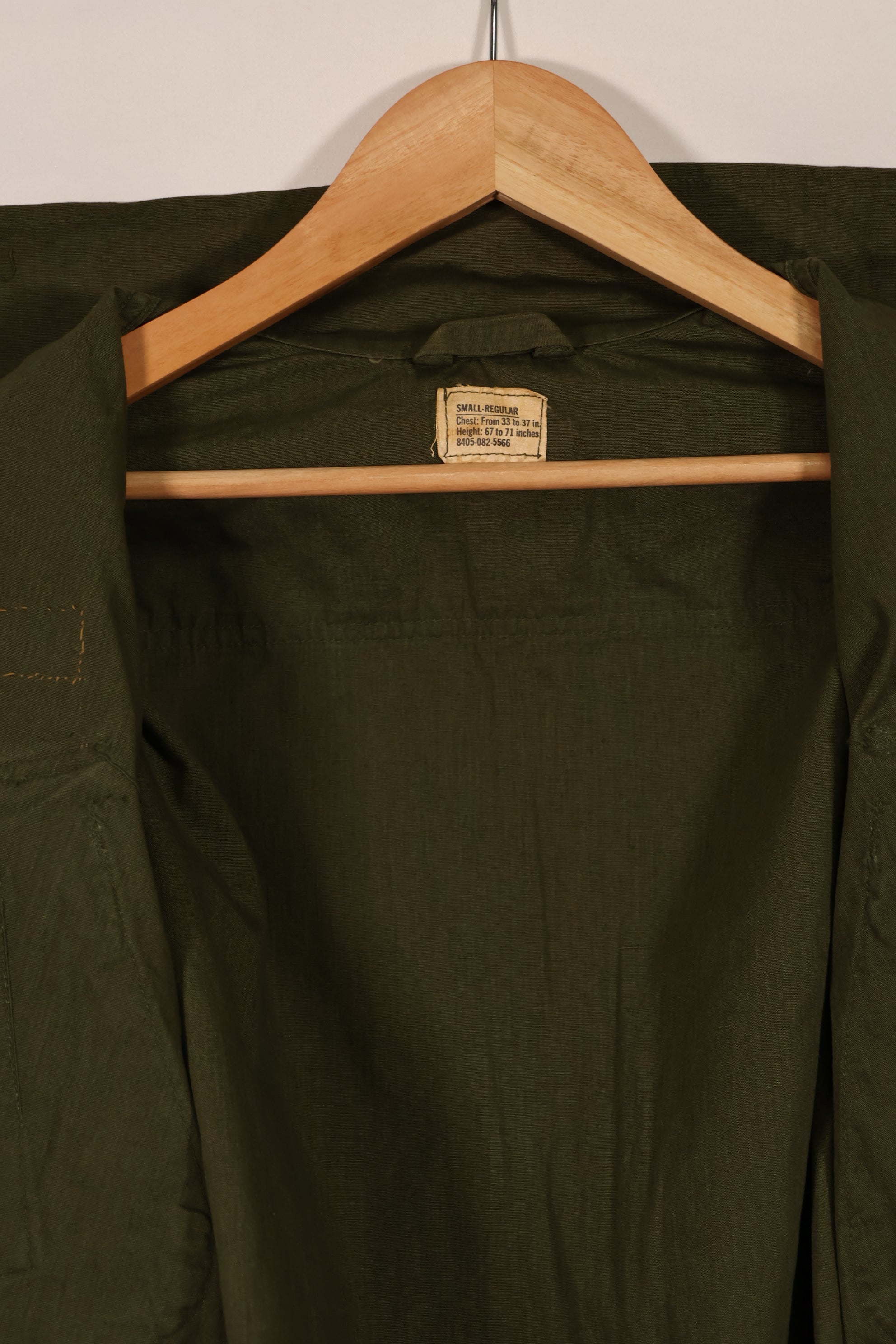 Real 1967 3rd Model Jungle Fatigue Jacket S-R 25th Inf Used