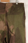 Real British Army SAS Trousers WINDPROOF Camouflage Pants Size No.3 Used