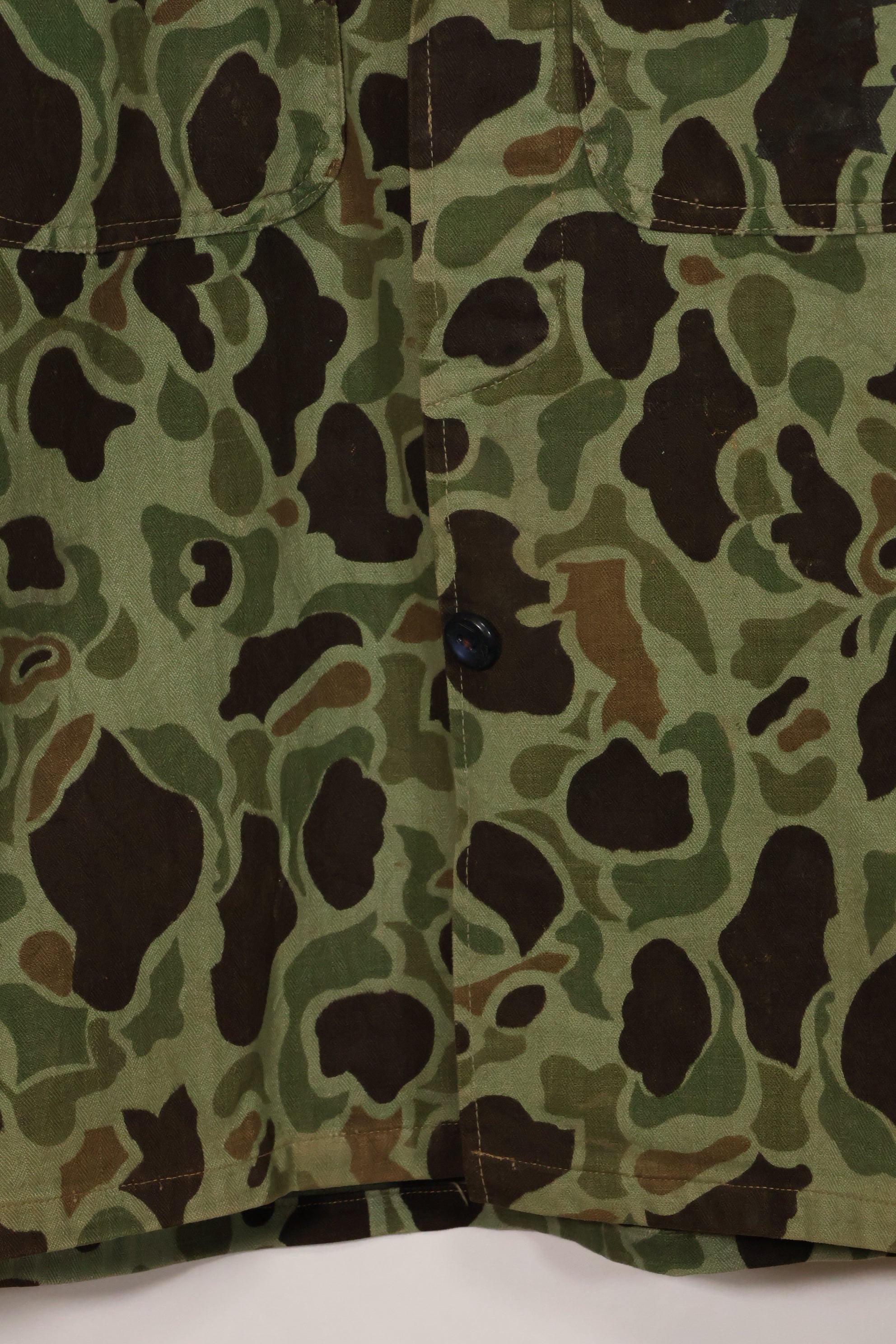 1960s Korean Army Frogskin Camouflage Combat Uniform A