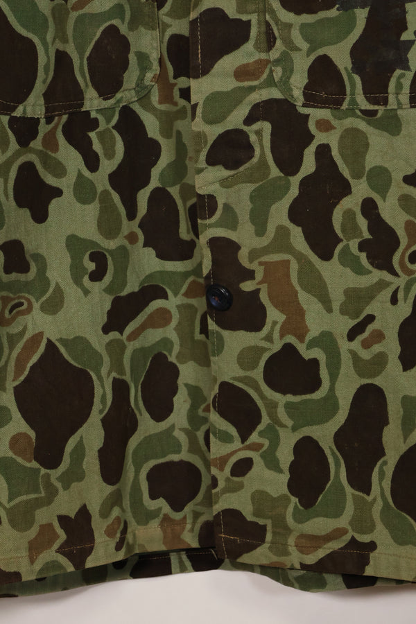 1960s Korean Army Frogskin Camouflage Combat Uniform A