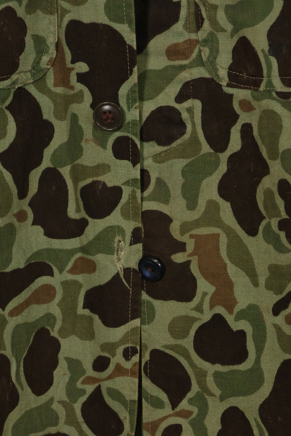 1960s Korean Army Frogskin Camouflage Combat Uniform A