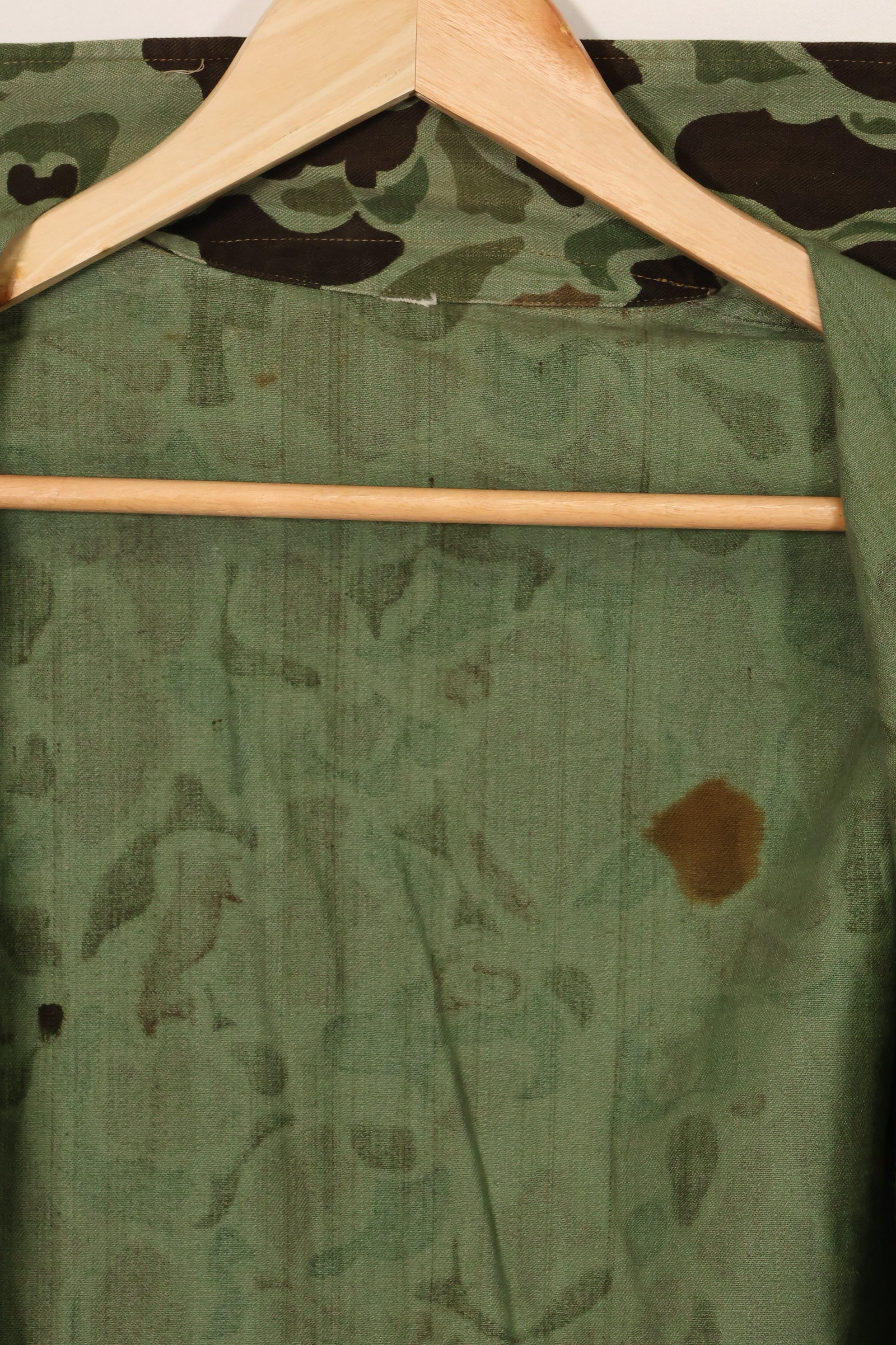 1960s Korean Army Frogskin Camouflage Combat Uniform A