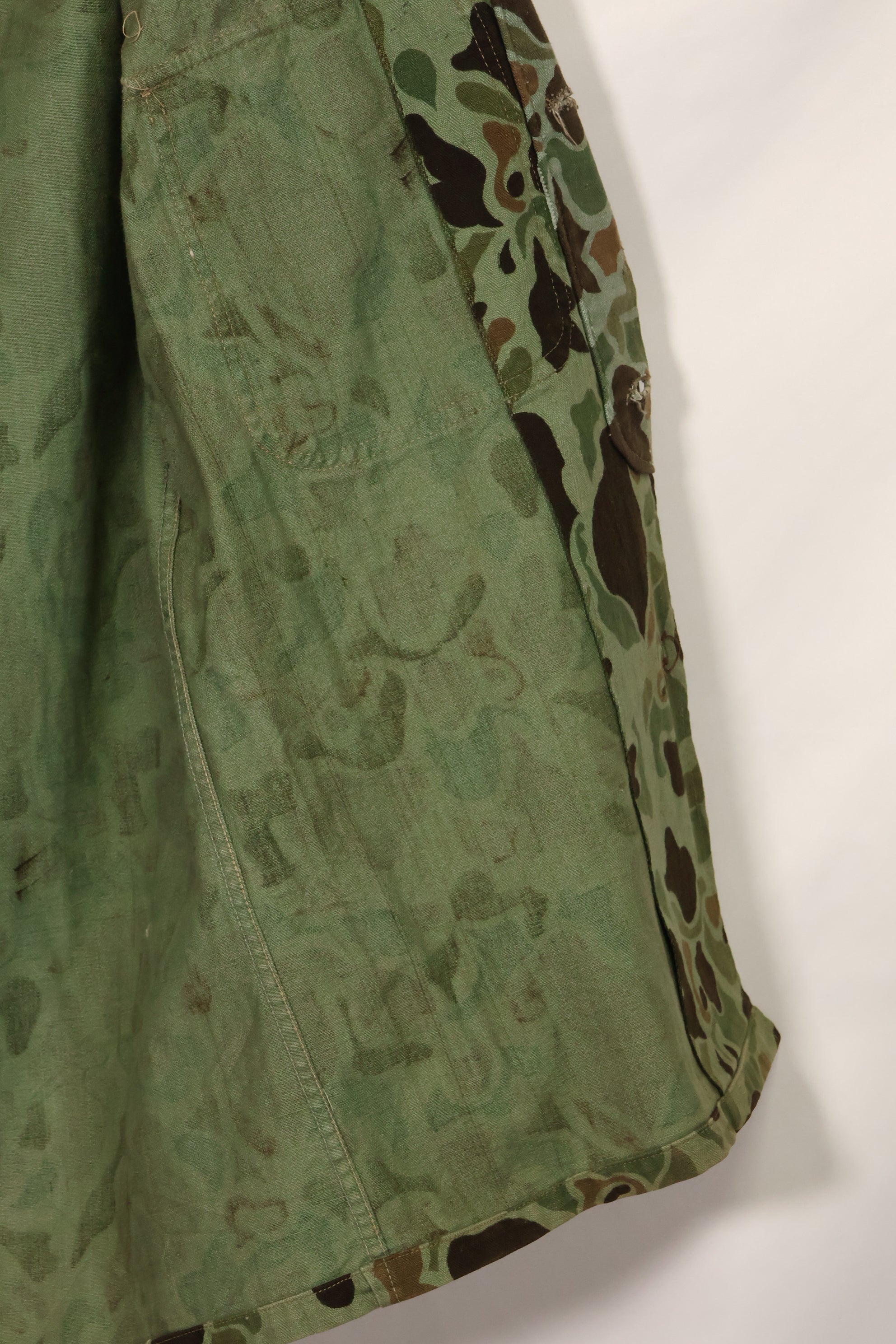 1960s Korean Army Frogskin Camouflage Combat Uniform A