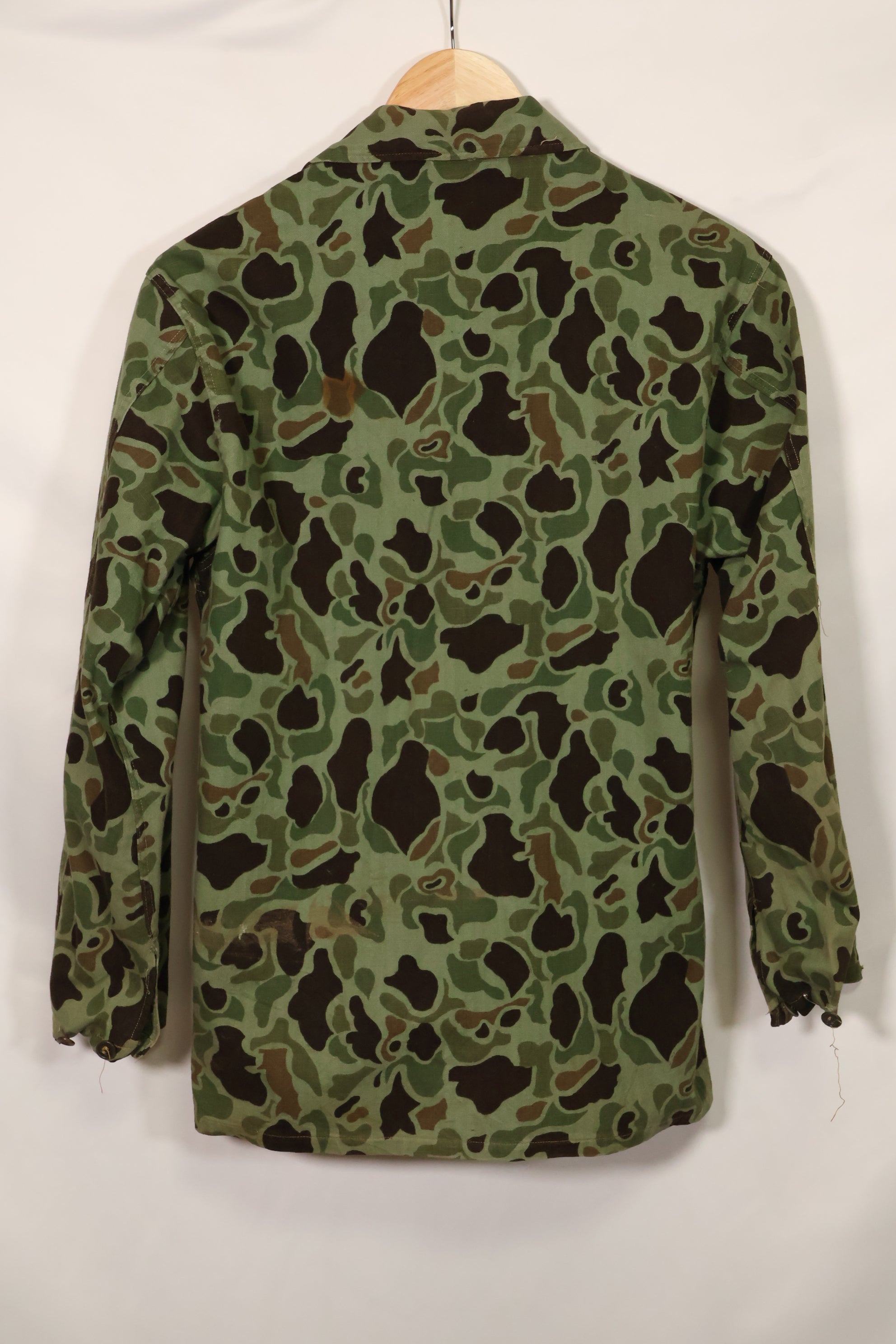 1960s Korean Army Frogskin Camouflage Combat Uniform A