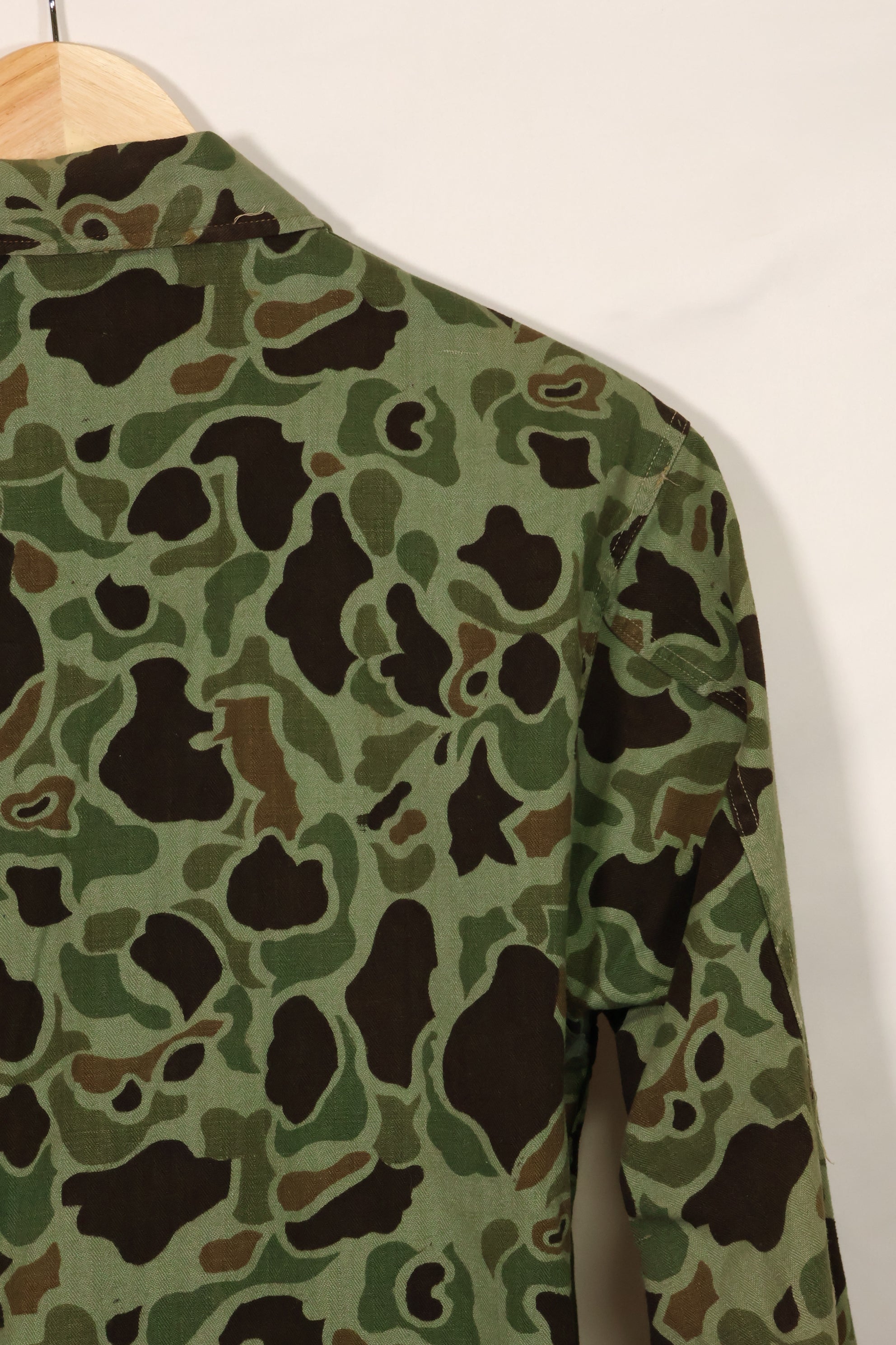 1960s Korean Army Frogskin Camouflage Combat Uniform A