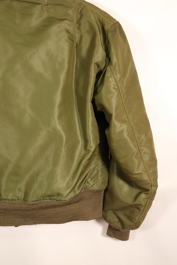 Late 1940s–Early 1950s, U.S. Air Force, B-15C Flight Jacket, Rare Green Version, Used