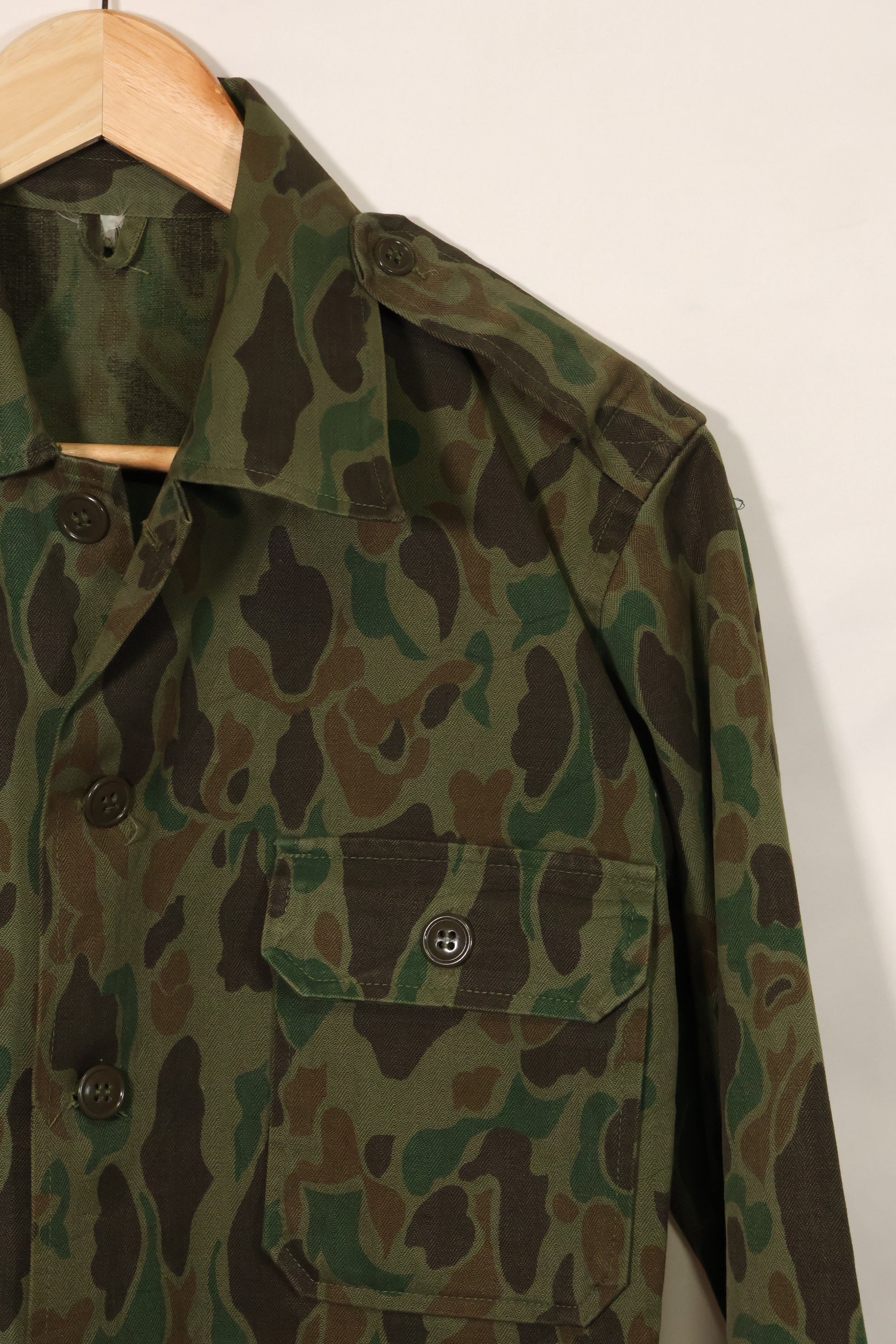 1960s Korean Army Frogskin Camouflage Combat Uniform B