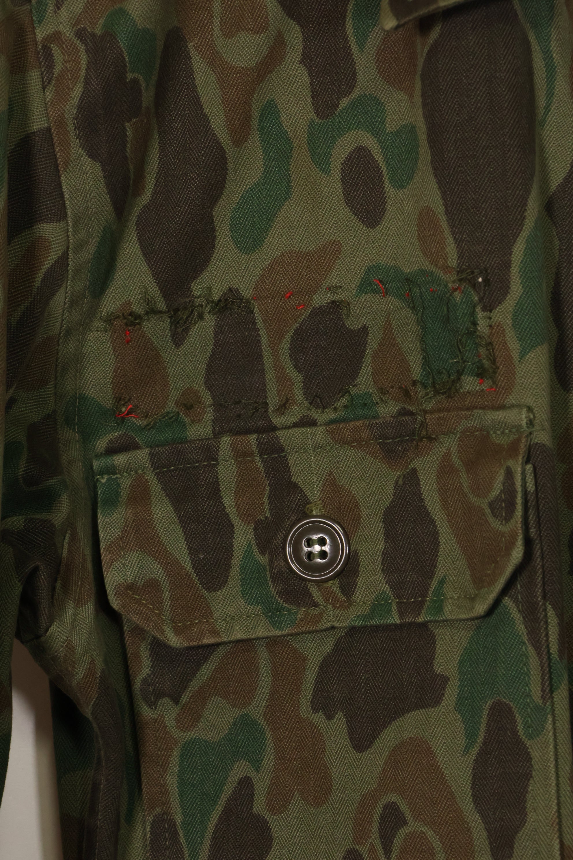 1960s Korean Army Frogskin Camouflage Combat Uniform B