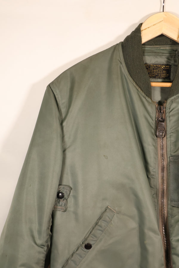 Early 1950s, X-LARGE, U.S. Air Force (USAF), MA-1, Early Model, Flight Jacket, Good Condition