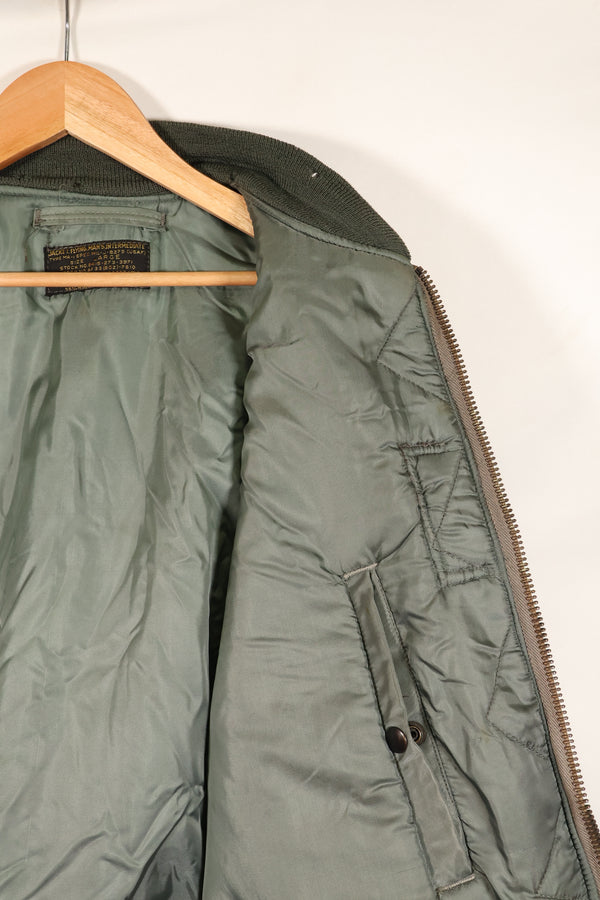 1950s LARGE U.S. Air Force Early Model MA-1 Flight Jacket, Intermediate, Used