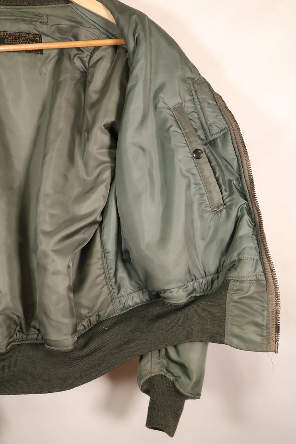 Early 1950s, X-LARGE, U.S. Air Force (USAF), MA-1, Early Model, Flight Jacket, Good Condition