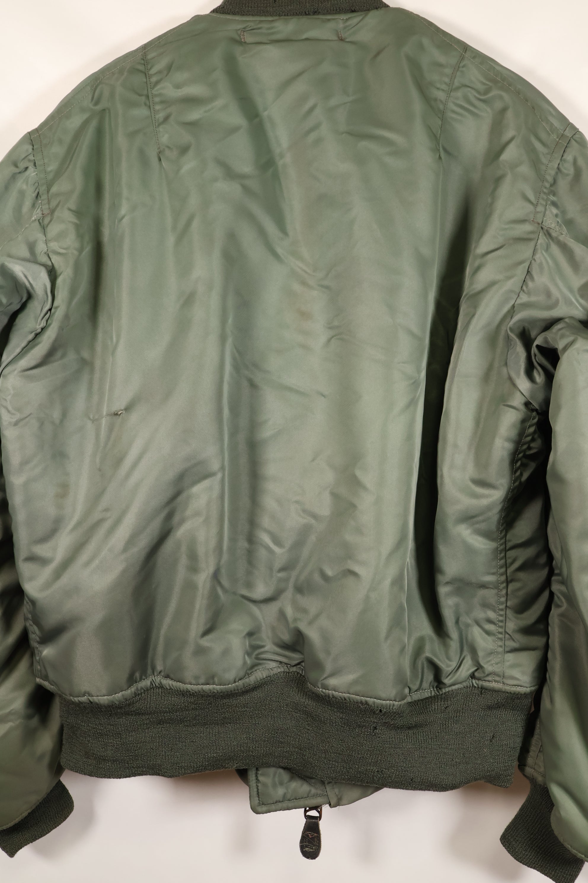 1950s LARGE U.S. Air Force Early Model MA-1 Flight Jacket, Intermediate, Used