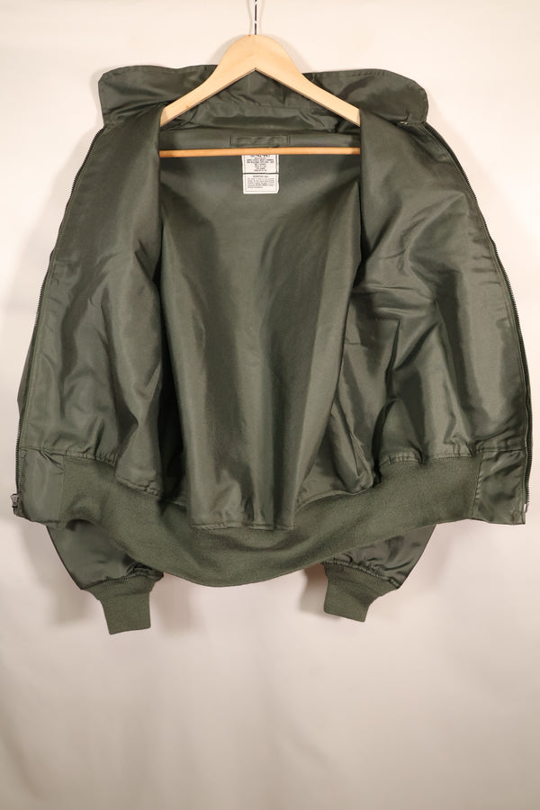 1995 Contract, LARGE (42-44), U.S. Military, CWU-36P, Flight Jacket, Light Zone, Used
