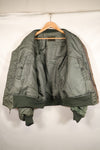 1950s LARGE U.S. Air Force Early Model MA-1 Flight Jacket, Intermediate, Used, Grade B