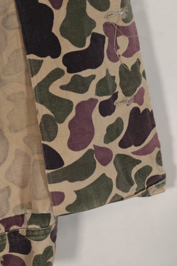 Real CIDG Beogam camouflage ASIAN CUT shirt, Very faded, used.