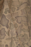 Real CIDG Beogam camouflage ASIAN CUT shirt, Very faded, used.