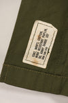 Circa 1965-1966 2nd Model Jungle Fatigue Jacket in good condition, missing size tag.