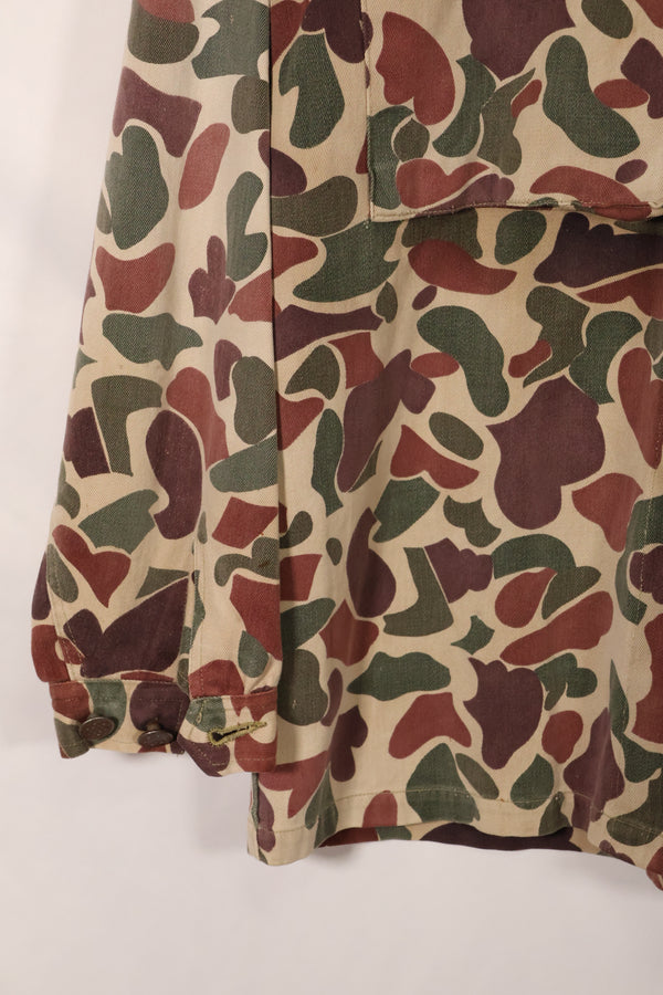Early to mid 1960s CIDG Beogam camouflage, advisor cut, US-L, faded, used.