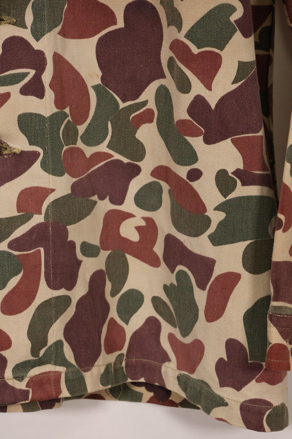 Early to mid 1960s CIDG Beogam camouflage, advisor cut, US-L, faded, used.