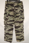 Real Okinawa Tiger Tiger Stripe Pants Asian Cut Faded Size A-M