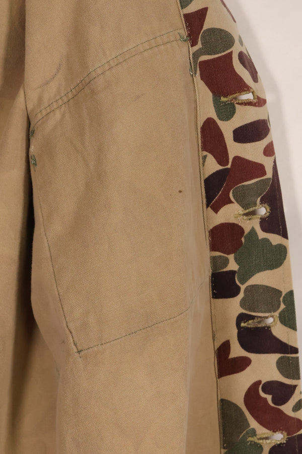 Early to mid 1960s CIDG Beogam camouflage, advisor cut, US-L, faded, used.
