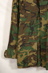 Actual 1969 M-S Ripstop ERDL Fatigue Jacket Brown Leaf Used