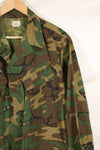 Actual 1969 M-S Ripstop ERDL Fatigue Jacket Brown Leaf Used