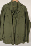 Real 1st Model Jungle Fatigue Jacket, repaired, Big size, used.